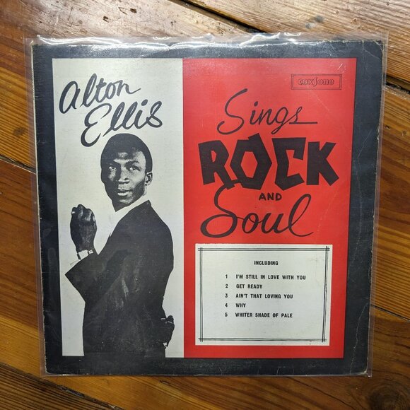 ALTON ELLIS - SINGS ROCK AND SOUL (ROCKSTEADY LP) 12" 1967(well-cared) - Picture 1 of 16